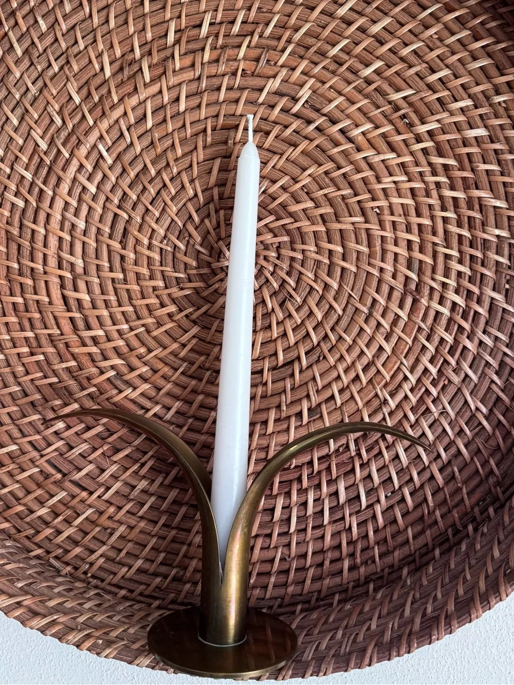 Ystad-Metall Brass Candle Holder.